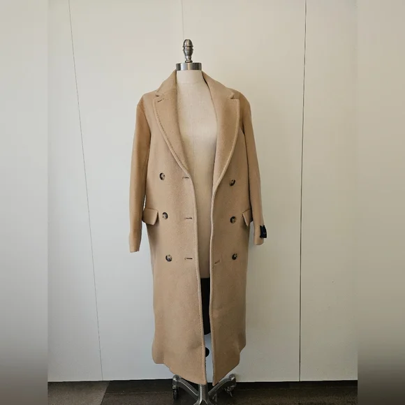 Wilfred Classic Tan Trench Coat - Picture 3 of 6